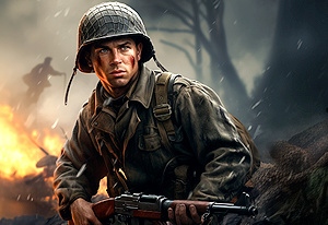 World War 2 Shooter gameplay